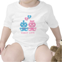 Robot Love Baby  t-shirts