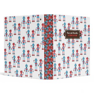 Robot Love Binder binder