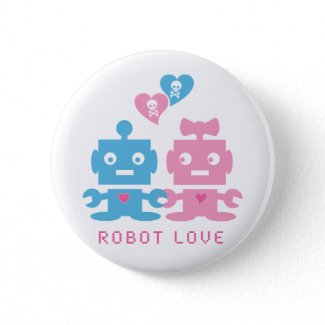 Robot Love Button button