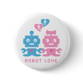 Robot Love Button button