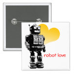 Robot Love Custom Button buttons