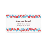 Robot Love (Gears) Wedding Address labels