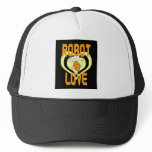 Robot Love Mesh Hat