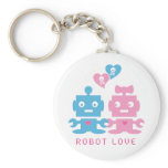 Robot Love Keychain