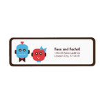 Robot Love Return Address labels