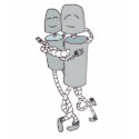 Robot Love t-shirts