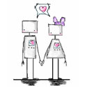 Robot Love t-shirts