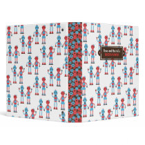 Robot Love Wedding Binder