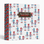 Robot Love Wedding binders