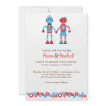 Robot Love Wedding Invitations