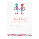 Robot Love Wedding invitations