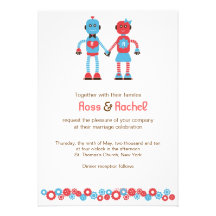 Robot Love Wedding Invitations