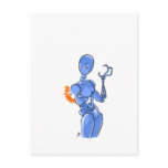 Robot Malfunction Post Card