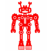 Robot Mk I - (Red) - Customized t-shirts by artberry Robot Mk I - (Red) - Customized t-shirts