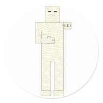 Robot Mummy stickers by nemos1271 Robot Mummy stickers