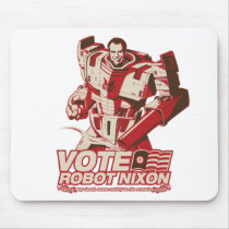 Robot Nixon - All Hail Robot Nixon Mouse Pad