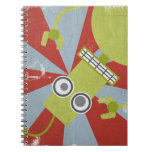 Robot Notebook (in green)
