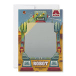 Robot Party Invitations