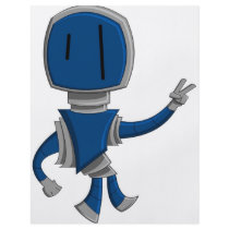 Robot Peace flyers by jollyolstnick Robot Peace flyers