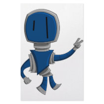 Robot Peace stationery