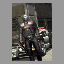Robot police posters