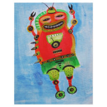 ROBOT Pop ART flyers by loookingatthestars ROBOT Pop ART flyers