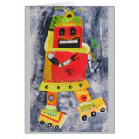 ROBOT POP ART GREETING CARDS
