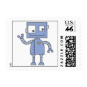 robot postage by sweetlittlebling robot postage