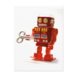 robot postcard