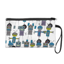 Robot Pouch bagettes bags
