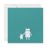 Robot Pregnancy Announcement Card