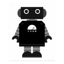 Robot Print posters