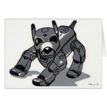 Robot Puppy cards