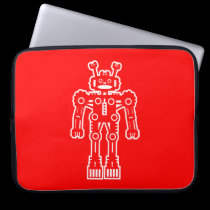 Robot - Red electronics sleeves