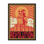Robot Revolt Post Cards