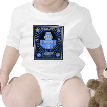 Robot Revolution Blue Bodysuit