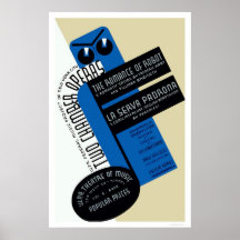 Robot Romance New York 1938 WPA Posters