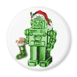 robot santa magnet robot santa magnet