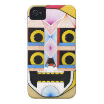 robot skull iphone 4 case-mate case
