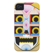 robot skull iPhone 4 Case-Mate case