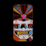 robot skull iphone 4 tough cover
