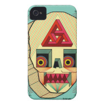 robot skull iPhone 4 Case-Mate cases