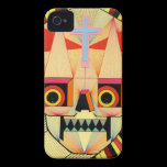 robot skulls iphone 4 cover