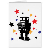 Robot Star Card