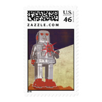 Robot Super Star stamps