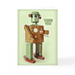 ROBOT THANKS GREETING CARDS