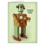 ROBOT THANKS GREETING CARDS