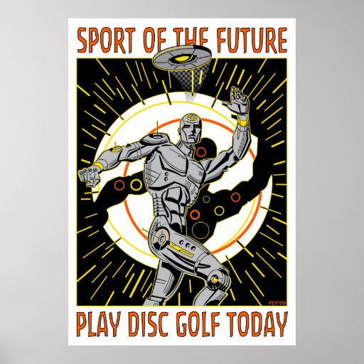 Robot Thrower #1 Poster