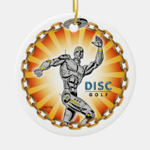 Robot Thrower #2 Christmas Tree Ornaments