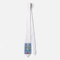 Robot tie by mandiandsalena Robot tie